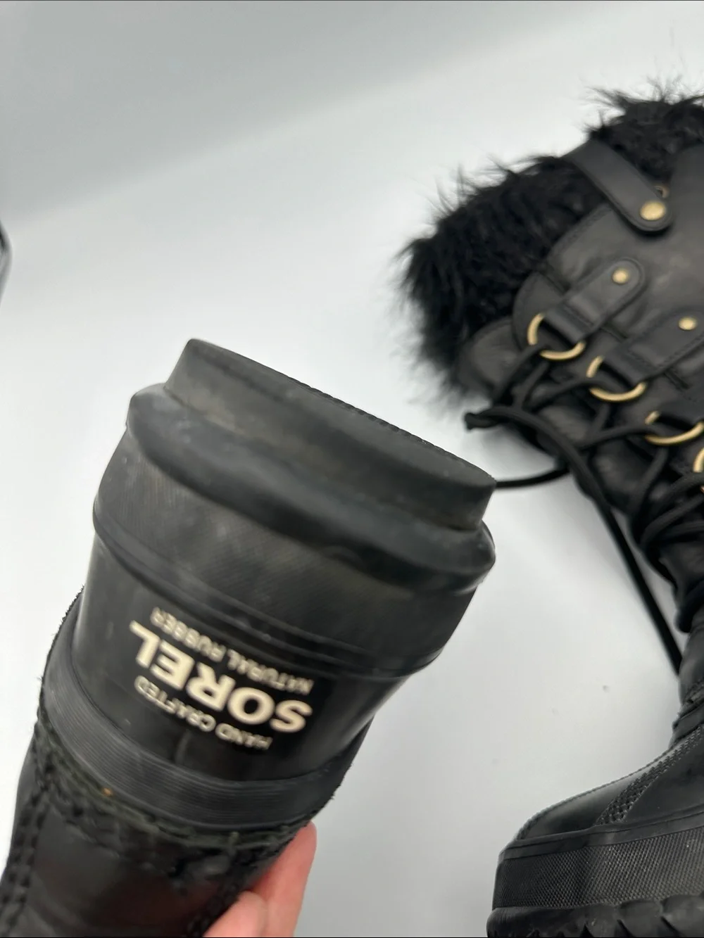 Sorel Joan Of Arctic Premium Leather Winter Boots Sz7